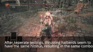 Souls Tech  Dual Wield Greatlance combos [upl. by Jurgen]