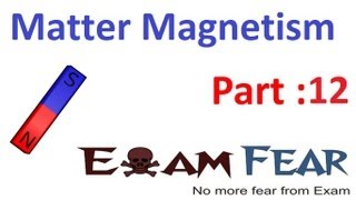 Physics Matter amp Magnetism part 12 Earth Magnetism  Dynamo Theory CBSE class 12 [upl. by Nari]