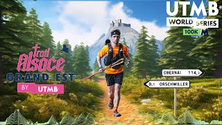 ALSACE BY UTMB  Mon premier ultra trail  UTDP [upl. by Horsey]