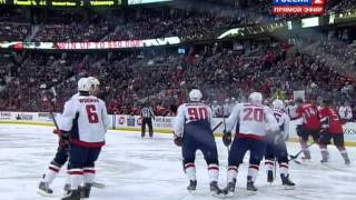 10 Goal Jeff Halpern Capitals amp Senators NHL December 7 2011 [upl. by Madalena497]