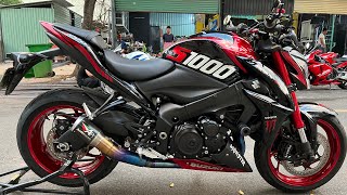 GSX S1000 date 2017 chính chủ nhiều đồ chơi xịn xe zin giá 255tr [upl. by Green]