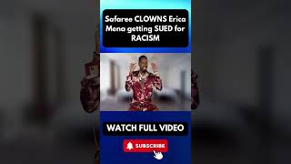 Safaree CLOWNS Erica Mena for Getting SUED for RACISM  Why He Abandoned His Kids part 2 [upl. by Hutchison]