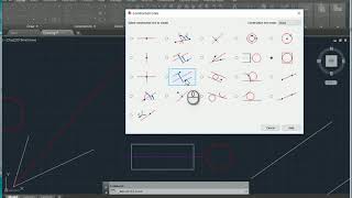 AutoCAD Mechanical Construction Lines [upl. by Ahsyen]