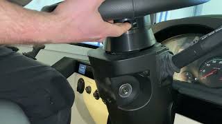 Morelo Loft Liner steering wheel removing [upl. by Wendie]