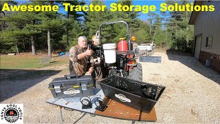 Unbelievable Tractor Tool Storage 76 Artillian [upl. by Allecsirp]