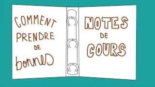 Comment prendre de bonnes notes de cours  Mine et Encre [upl. by Esinrahs]