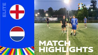 InghilterraOlanda 95 gol e highlights  ELITE Euro 2024 [upl. by Robbins]