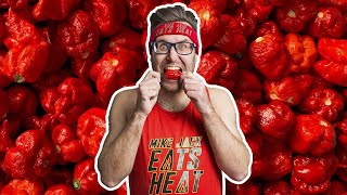 100 Carolina Reapers Guinness World Records Attempt [upl. by Templer220]