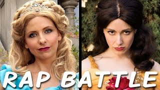 SNOW WHITE vs ELSA Behind the Scenes Princess Rap Battle [upl. by Gwenora]