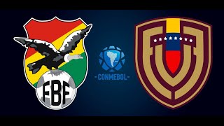 BOLIVIA VS VENEZUELA  EN VIVO  ELIMINATORIAS AL MUNDIAL  HOY SEPTIEMBRE 5 DE 2024 [upl. by Thurmann773]