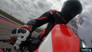 Loris Baz Track day at Austin with Ducati Superleggera [upl. by Bremen]