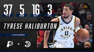 Tyrese Haliburton lead Pacers to the MOST TOTAL POINTS SCORED in franchise HISTORY 🔥  NBA on ESPN [upl. by Ofloda]