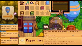 Stardew valley 16 learning new powers bookseller secret box new dialogs new house upgrades [upl. by Derag638]