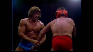 Sixman tag title match The Von Erichs vs The Freebirds WCCW August 1983 [upl. by Nibuz]