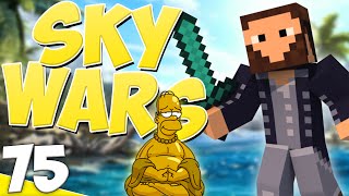 Minecraft Sky Wars Game 75 quotI AM A GODquot wAthix [upl. by Amoihc]