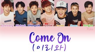 BTOB 비투비  이리와 Come On Tele Monster 애니메이션 텔레몬스터 OST Color CodedENGROMHANPTBR [upl. by Nuzzi429]