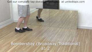 Bombershay Broadway Tap Dance Move Shown by Rod Howell [upl. by Giefer]