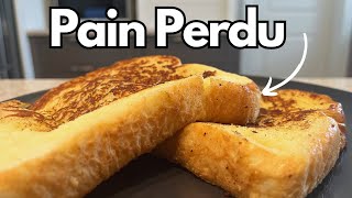 Recette de Pain Perdu Incontournable  de Cyril Lignac [upl. by Charmaine]