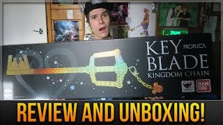 THE FIRST EVER OFFICIAL KEYBLADE  Proplica Keyblade Unboxing and Review [upl. by Aig]