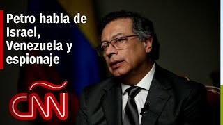 Entrevista a Petro presidente de Colombia acusa a Israel de genocidio y no reconoce a Maduro [upl. by Learrsi420]