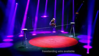 Jenny Kastein  Circus Flic Flac 201617 Drahtseilact [upl. by Labinnah]