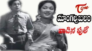 Mangalya Balam Songs  Vaadina Poole  ANR  Savithri [upl. by Aihsoj191]