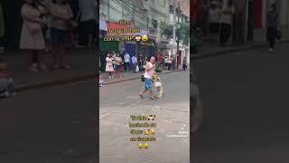 baile 🙉 firulais todo un artista 🥳😂 Gamarra lima Perú 🇵🇪 Show 😂 humor 🥳😂 [upl. by Ferino163]