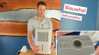 Blauwhal Dehumidifier quiet efficient and auto shut off dehumidifier dehumidifiers [upl. by Rorke55]