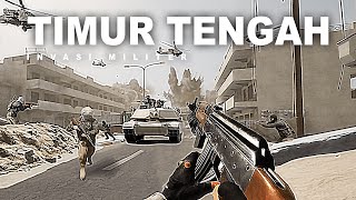 Timur Tengah Invasi Militer Falujjah  Realistic Perang Modern Squad [upl. by Ocker]