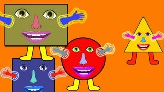 SHAPES SONG  NURSERY RHYMES  THE TODDLERS TV [upl. by Wiskind]