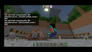 Playanimation commands 2command block tutorial [upl. by Nwhas]