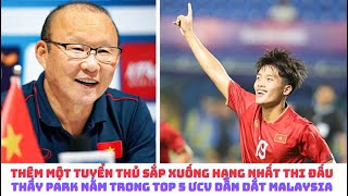 HLV Park Hang Seo top 5 ƯCV HLV trưởng Malaysia  HAGL cho Quốc Việt đến Ninh Bình [upl. by Kerge]