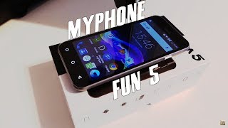 myPhone Fun 5  test recenzja 5quot smartfona z Androidem 60 za niecałe 300zł [upl. by Stepha873]