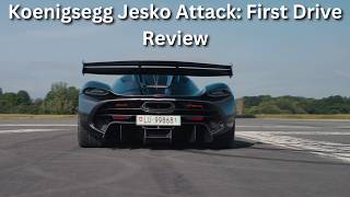 FIRST DRIVE Koenigsegg Jesko Attack Unleashed on TG Test Track [upl. by Silverman]