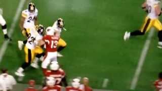 James Harrisons 100 yard Touchdown run during Super Bowl XLIII [upl. by Vernice]