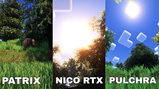 I Tried COMPLEMENTARY REIMAGINED Shader Pack with PATRIX PULCHRA NICO RTX Resources Pack MINECRAFT [upl. by Jarrett]