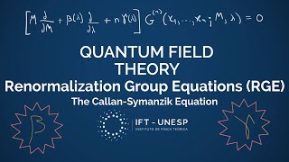 Renormalization Group Equations RGE  QFT II Part 25 [upl. by Onitrof]