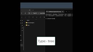 How to Use the CMD Tree Command  Directory Structure Tutorial windows [upl. by Alahc464]