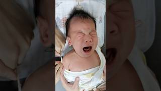 Baby Vaccine action at hospital 🏥 and funny 😂 baby love cute family babygirl happy funny [upl. by Godfry468]