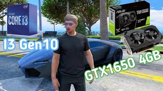 i3 10100f gtx1650 4gb เล่นFiveM [upl. by Akihdar492]