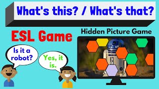 Whats This Whats That  English Vocabulary Games  ESL Classroom Games [upl. by Ikceb]