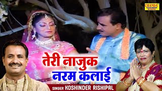 तेरी नाजुक नरम कलाई  Teri Najuk Naram Kalai  Koshinder Khadana  Sunita Panchal  Superhit Ragni [upl. by Friederike973]