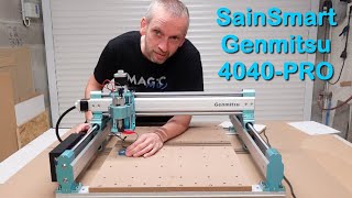 Fraiseuse Genmitsu 4040PRO je découvre le monde des CNC [upl. by Vergil]