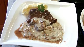 Rostbraten mit Pfifferlinge Sauce [upl. by Markus]