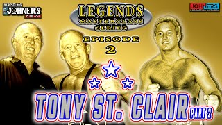 Legends Masterclass Tony St Clair Interview Part 2 [upl. by Gildea]