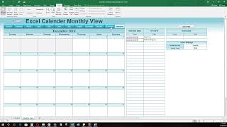 Dynamic Appointment Scheduler  Calendar Monthly View [upl. by Inesita]