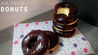 Air Fried Donuts  How To Make The Best Air Fryer Donuts [upl. by Aemat]