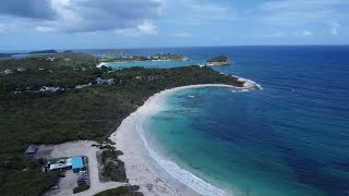 Antigua Beaches  Half Moon Bay  Eye In The Sky [upl. by Morty]