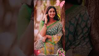 Vijaytv Shivani Narayanan cute saree video trending viralsong shivaninarayanan [upl. by Hsuk]