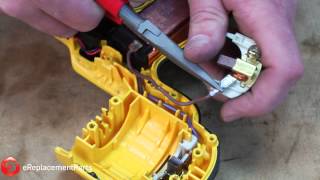 How to Replace the Brushes in a DeWalt DCD Series Cordless DrillA Quick Fix [upl. by Leziar]